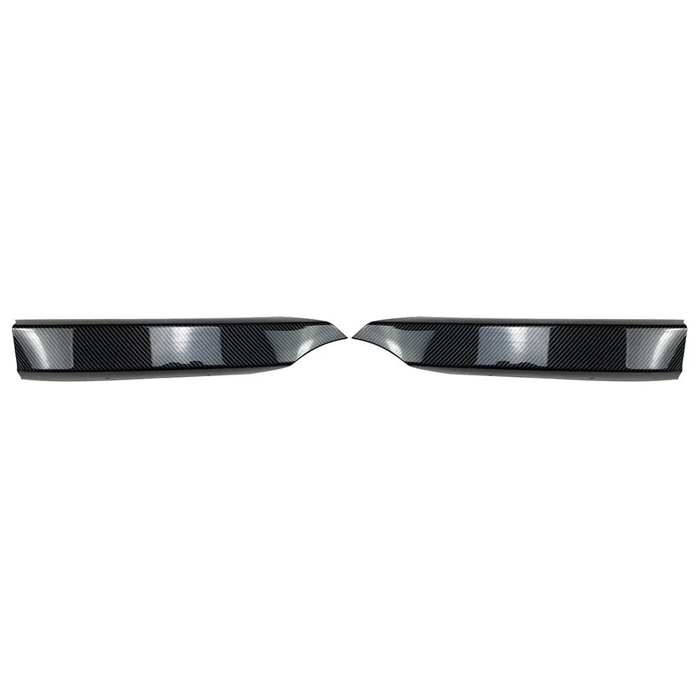 Carbon Fiber Front Bumper Side Spoiler Lip for BMW 1 Series E82 E88 (08-13)