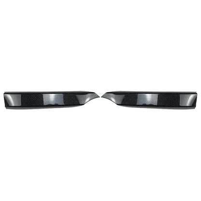 Carbon Fiber Front Bumper Side Spoiler Lip for BMW 1 Series E82 E88 (08-13)
