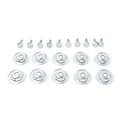 10 Pcs Skid Plate Washers Bolts for Polaris RZR 1000 900 800 570 XP Turbo