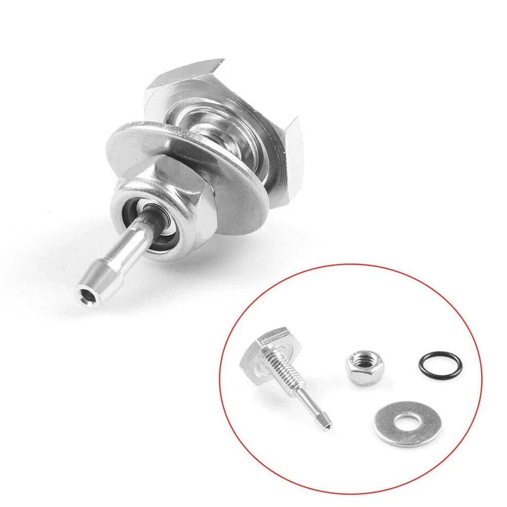 Turbocharger Silicone Pipe Boost Hose Nipple Vacuum Vac Gauge-Fitting