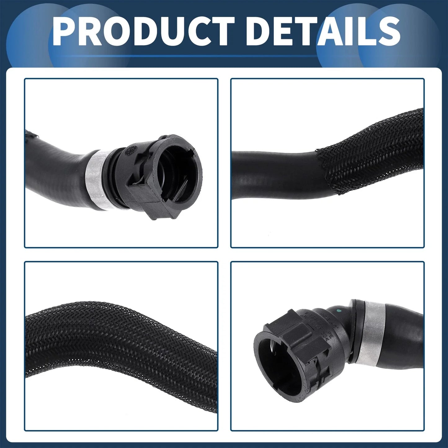 Radiator Hose Rubber for BMW X1 2012-2015, Z4 2012-2016 (2012-2015, 2012-2016)