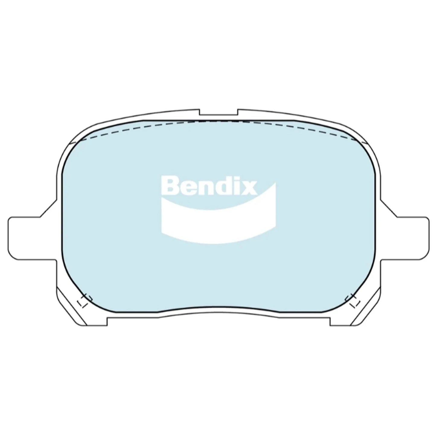 GCT Front Disc Brake Pads Set for Toyota Camry (1997–2002)