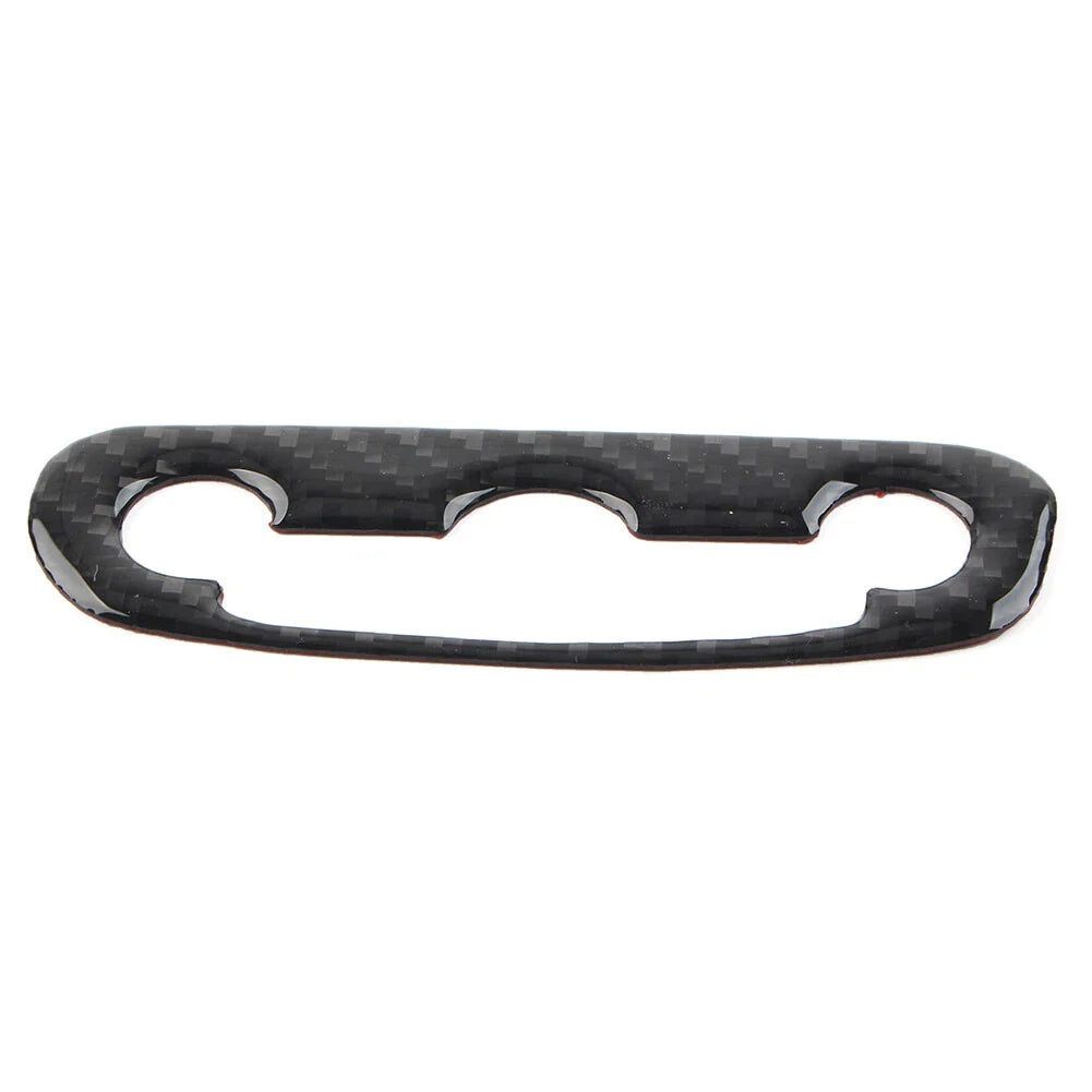 Carbon Fiber Black Headlight Switch Cover Trim for Chevrolet Equinox (2017-2022)