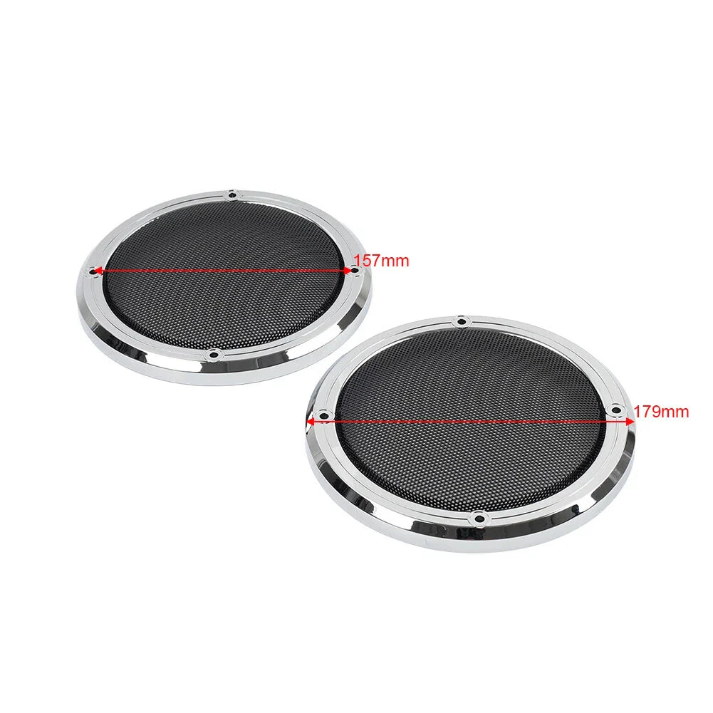 Rear Speaker Grill Mesh Cover for Harley Electra Glide FLHTCU FLHTK (2014-2023)