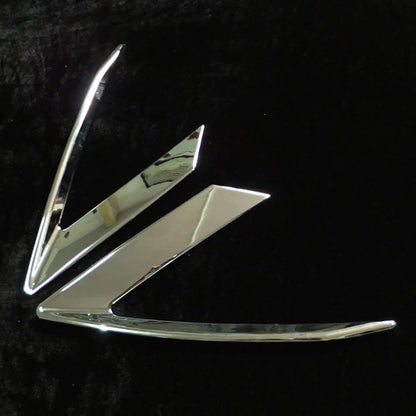 Chrome Plated ABS Front Headlight Eyebrow Covers for Cadillac XT5 (2016-2023)