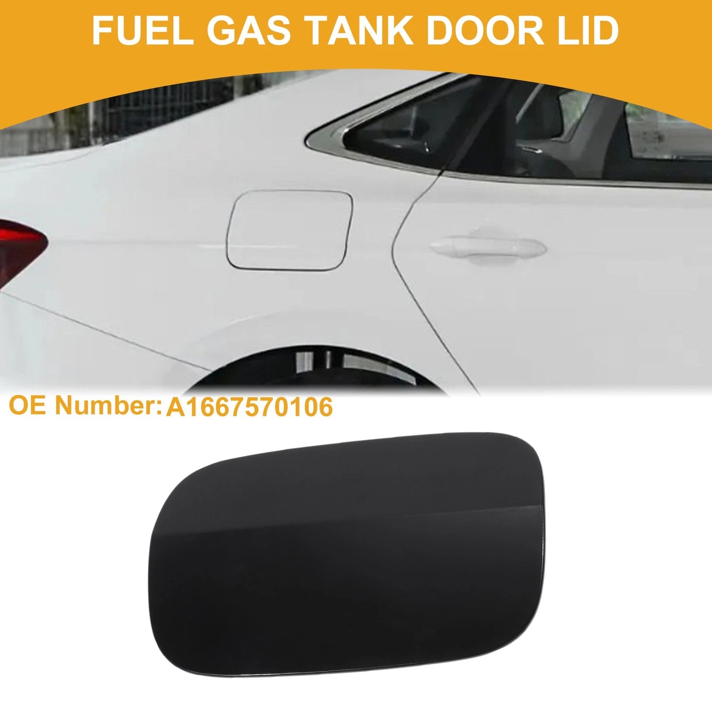Fuel Tank Door Cap for Mercedes-Benz GLS320 (2017–2020) No.A1667570106