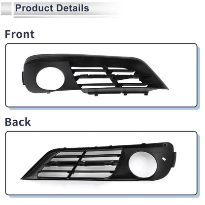1 Pc Front Right Fog Light Grill for BMW 535i GT (2010 - 2017)