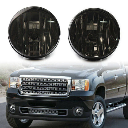 New  Front Bumper Fog Lights for GMC Sierra 1500 2500 HD (2007-2013)