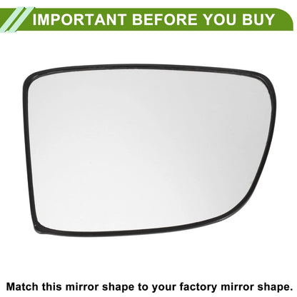 Left Mirror Glass Replacement for KIA Carens (2006–2012) No. 876111D900