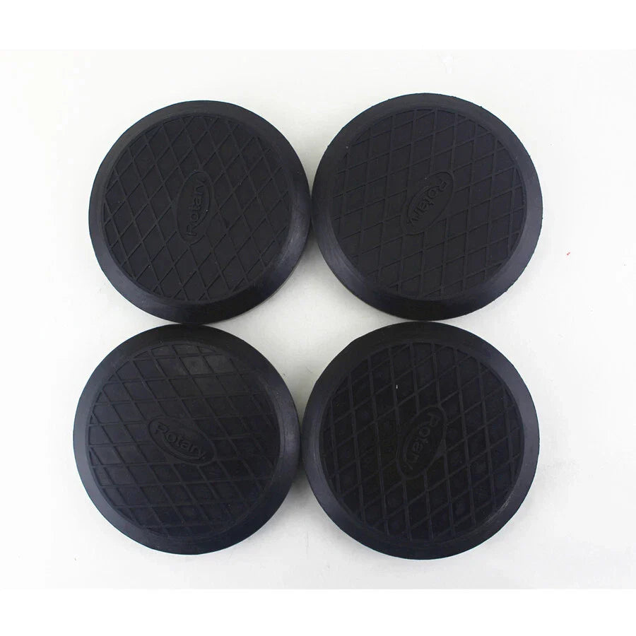4 x 125mm Heavy Duty Rubber Arm Pads for Auto Truck Hoist