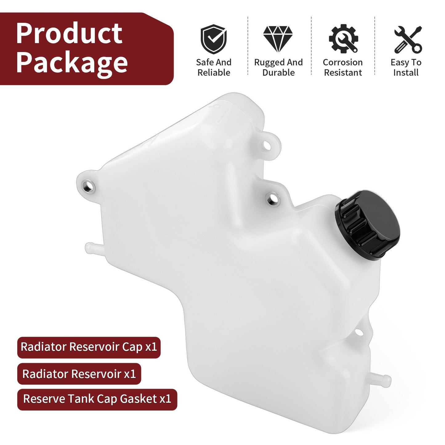 Radiator Reservoir for Kawasaki Ninja ZX-7R ZX-7RR (1996–2003)