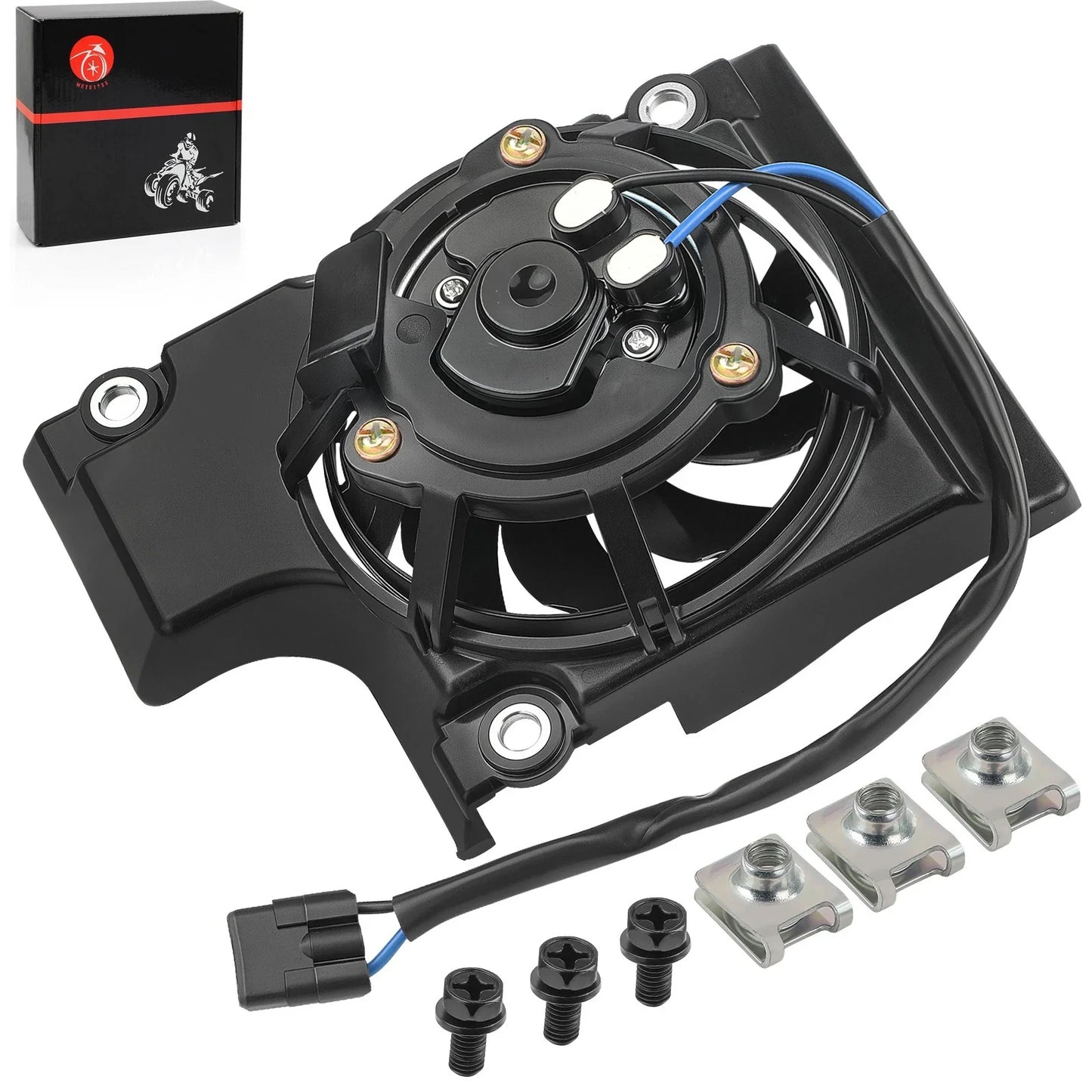 Radiator Fan Kit for Yamaha YZ250FX WR250F (2020–2024)