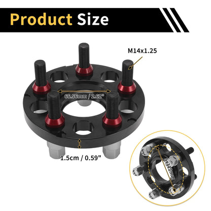 Wheel Spacers 5x112mm M14x1.25 for BMW Z4 G29 (2019-2020)