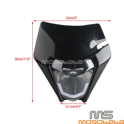 LED Headlight Assembly for 690 SMC R, 250 XC-W, 300 EXC, 350 EXC-F, 690 Enduro R