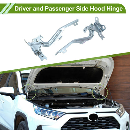 Hood Hinges for Toyota Venza (2009–2017) 1 Pair No. 534100T010