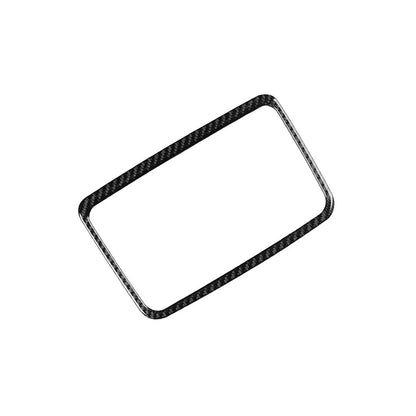 Carbon Fiber Black Dashboard Storage Box Cover Trim for Ford Ranger (2019–2022)