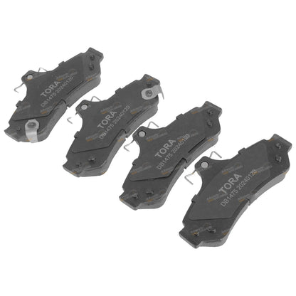 Set of 4 Rear Disc Brake Pads for Toyota Camry (2002–2017)