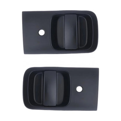 Set of 2 Outer Sliding Door Handles Black for Hyundai I800 (2011–2014)