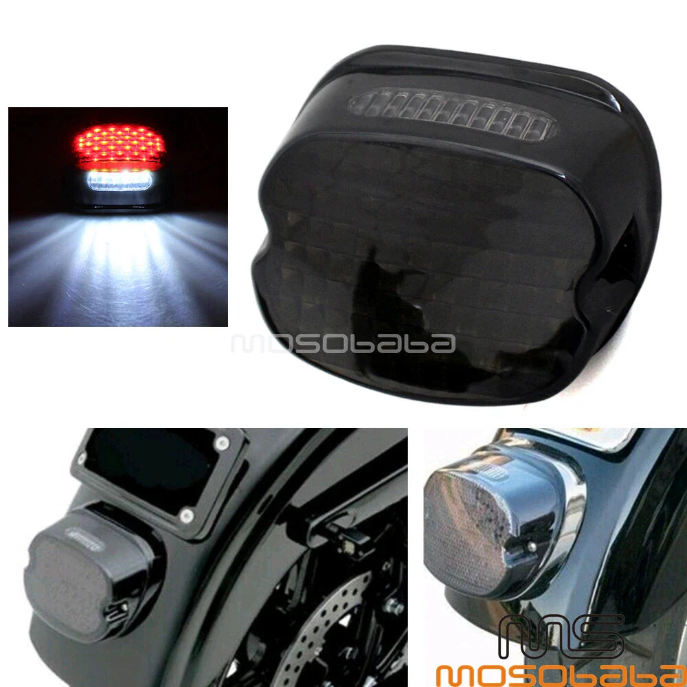 LED Taillight Brake Stop Lamp License Plate Light for Harley XL1200 XL883 (2004-2023)