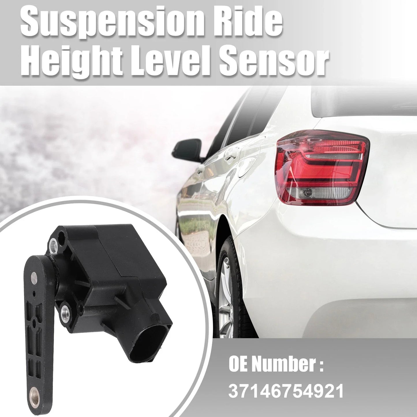 Rear Left Air Suspension Ride Height Level Sensor for BMW X5 3.0i