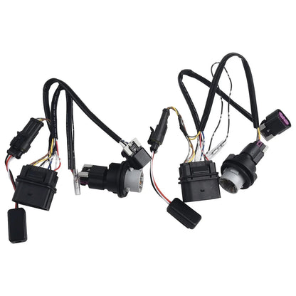 2 x Headlights Conversion Wire for Ram 1500/2500 for Ram 1500/3500 Black