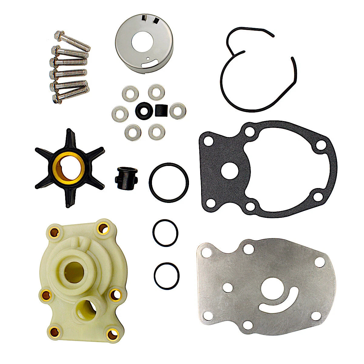 Water Pump Impeller Kit for Johnson Evinrude 20-35 HP (Various Years)