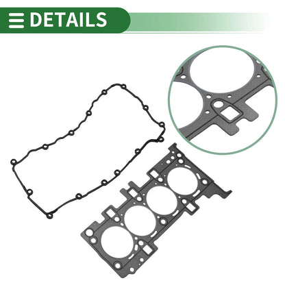 Set of 1 Cylinder Head Gasket for Jeep Cherokee (2014–2017) No.HGB1171