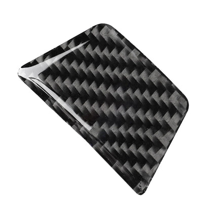 3 x Carbon Fiber Steering Wheel Cover Trim for BMW X5 X6 (2007-2013)