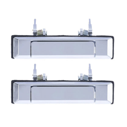 Set of 2 Chrome Door Handles for Toyota Landcruiser (80-Current)
