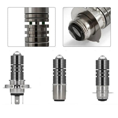 H4/P15D/BA20D Two-color small steel LED light