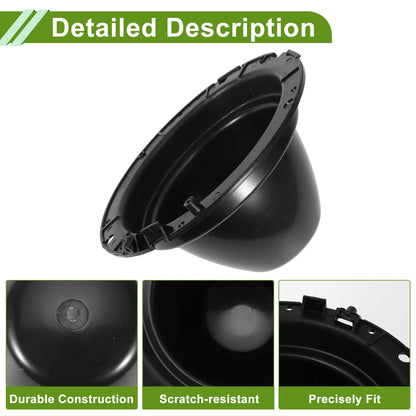 1 Pair 7" Headlight Buckets with Fixings for Mini Classic (Year Range)