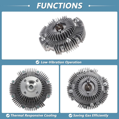 Engine Cooling Fan Clutch for Toyota 4Runner V6 4.0L (2003–2009) No. 1621031020