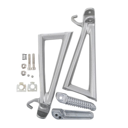 Driver & Passenger Footpegs Footrests Bracket for Yamaha YZF R6 (2006-2016)