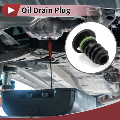 Set of 1 Rubber Oil Drain Plug for Mercedes C63 AMG (2016–2018) No.A0029902017