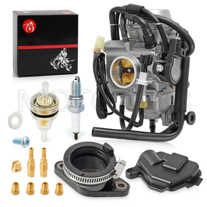 Carburetor & Intake Manifold Boot for Honda Rancher 400 (2004–2007)