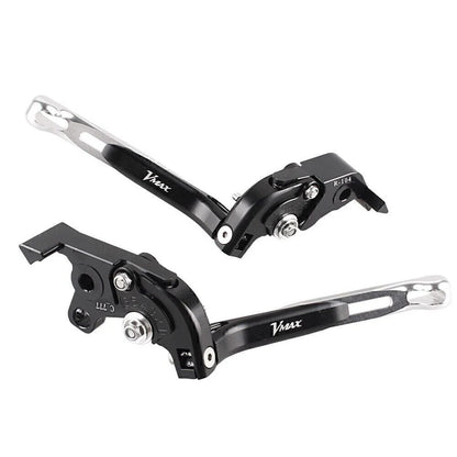 Foldable Brake Clutch Levers for Yamaha V-MAX 1700 (2009-2015) Black