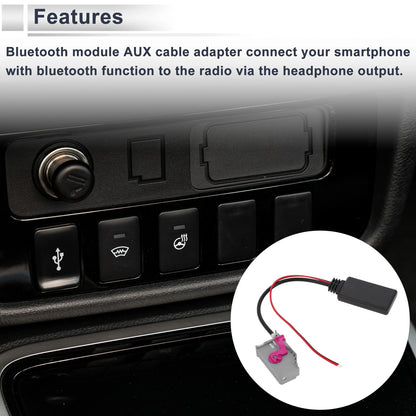 Bluetooth AUX Adapter Music Cable Stereo Radio Harness for Audi A3 (2013–2020)