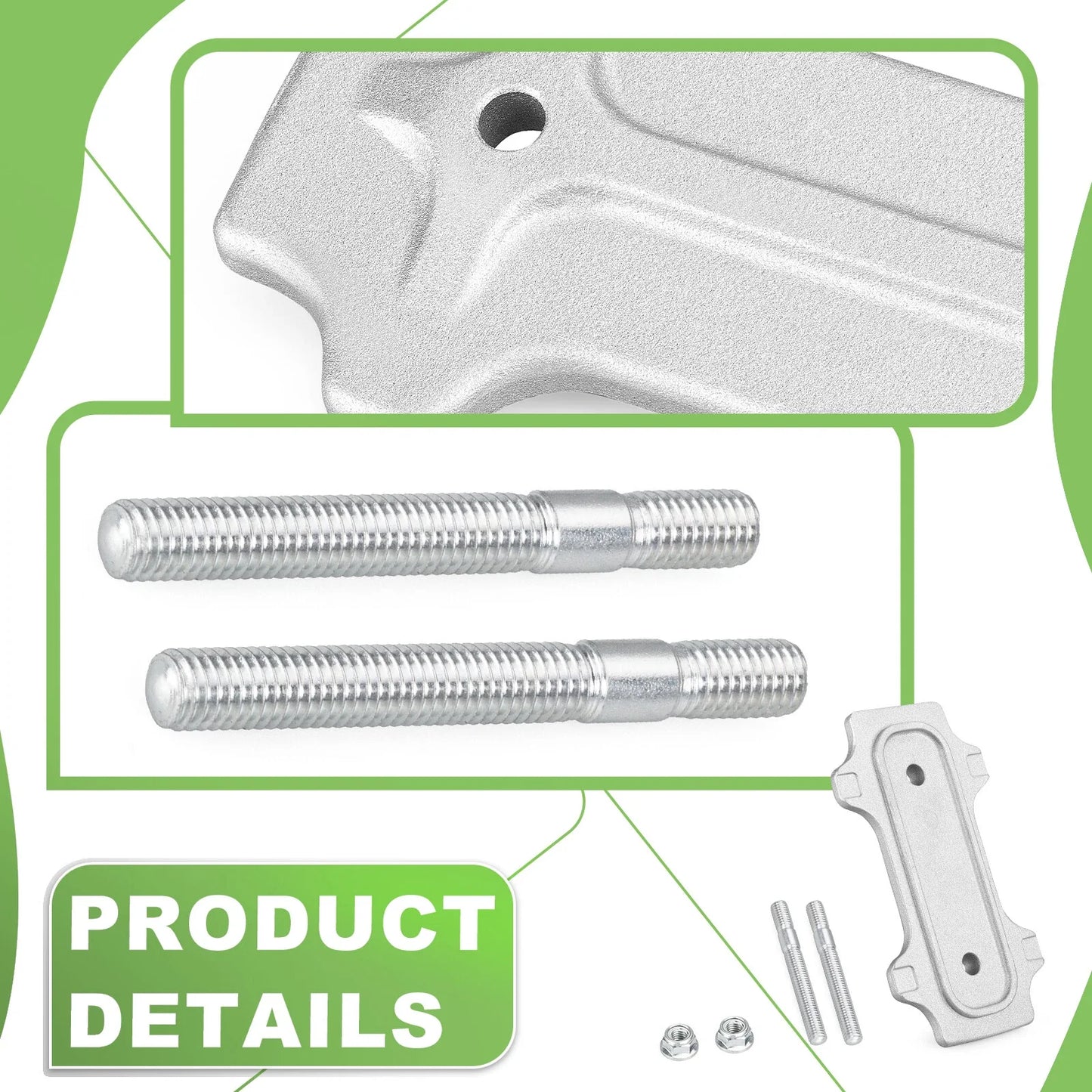 CHAIN ADJUSTING PLATE & BOLT for KAWASAKI KFX400