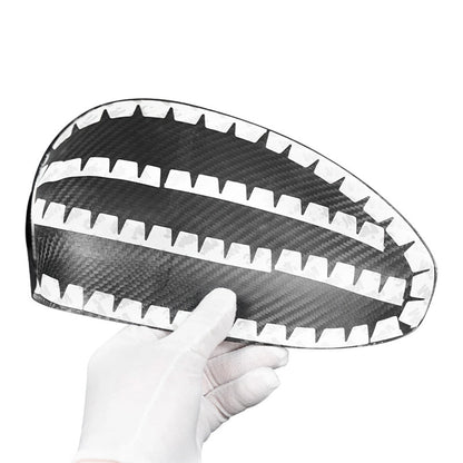 1 Pair Carbon Fiber Side Mirror Covers for Fiat 500 Abarth (2010-2023)