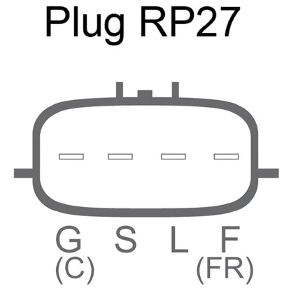 Alternator for Mitsubishi RVR (1994–1996)