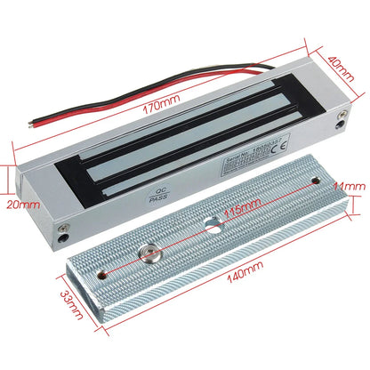 Door Access Control System Electric Magnetic Lock  Wireless Remote Controls