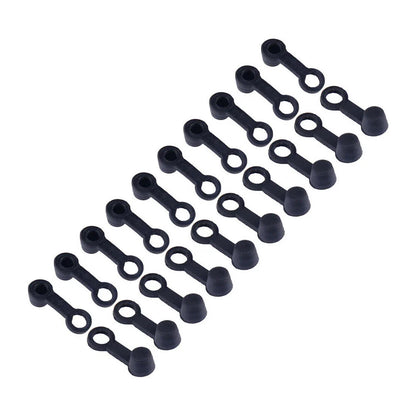 100Pcs Motorcycle Brake Bleeder Screw Cap Oil Drain Tip Cover