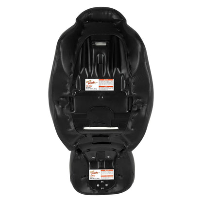 Pillion Seat for Harley Road Glide Orange Stitching (2009 - 2023)