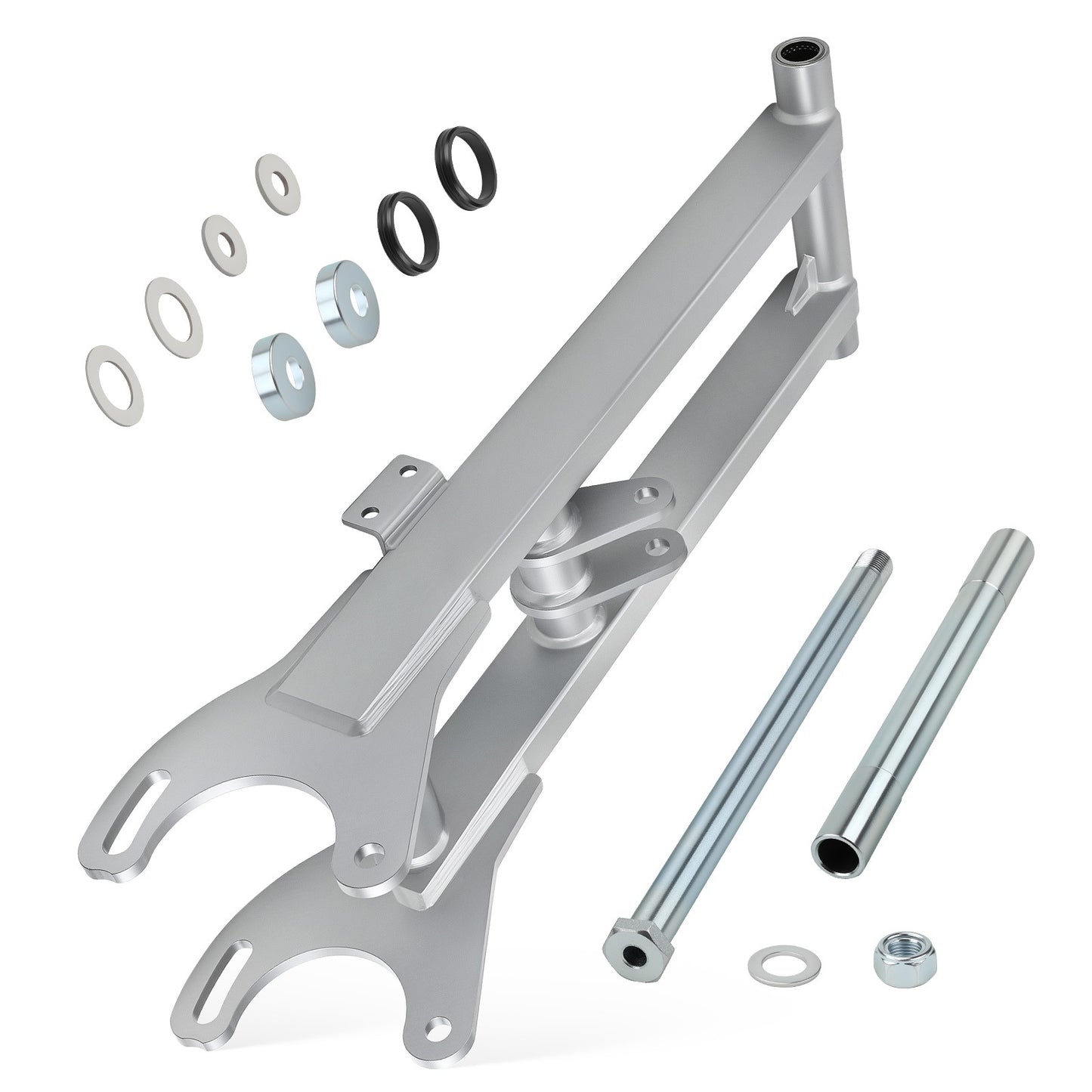 4" Extended Chrome Rear Swingarm for Yamaha Banshee 350 (1987–2006)