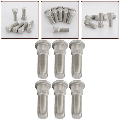 Set of 6 Direct Replacement Wheel Bolt Studs for Toyota FJ Cruiser/Tundra