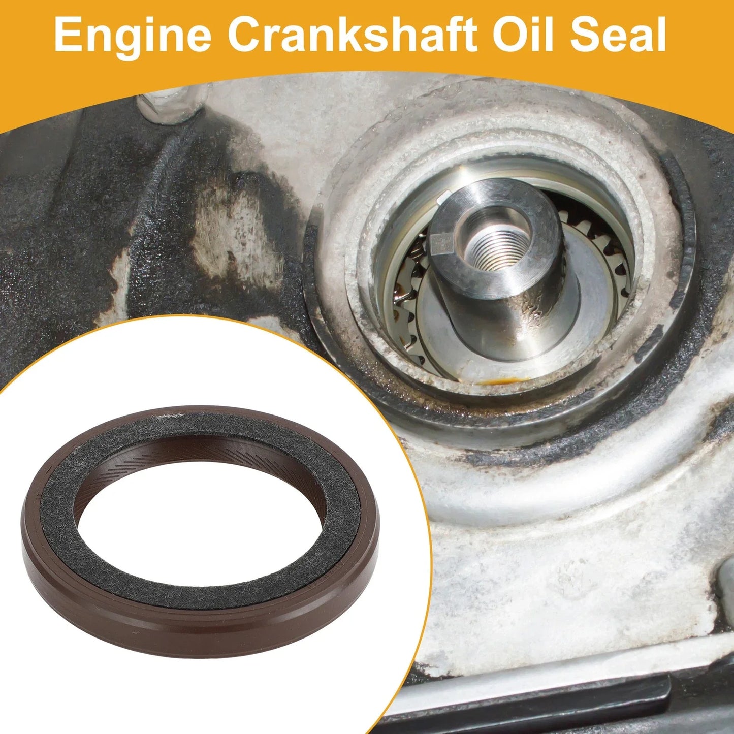 Crankshaft Oil Seal for CHEVROLET S10, GMC S15 (1994-2004)