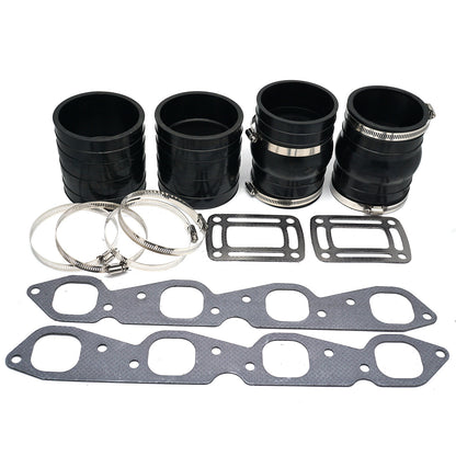 Exhaust Bellow Hose Kit for OMC 7.4/8.2L V8 (1978–1995)