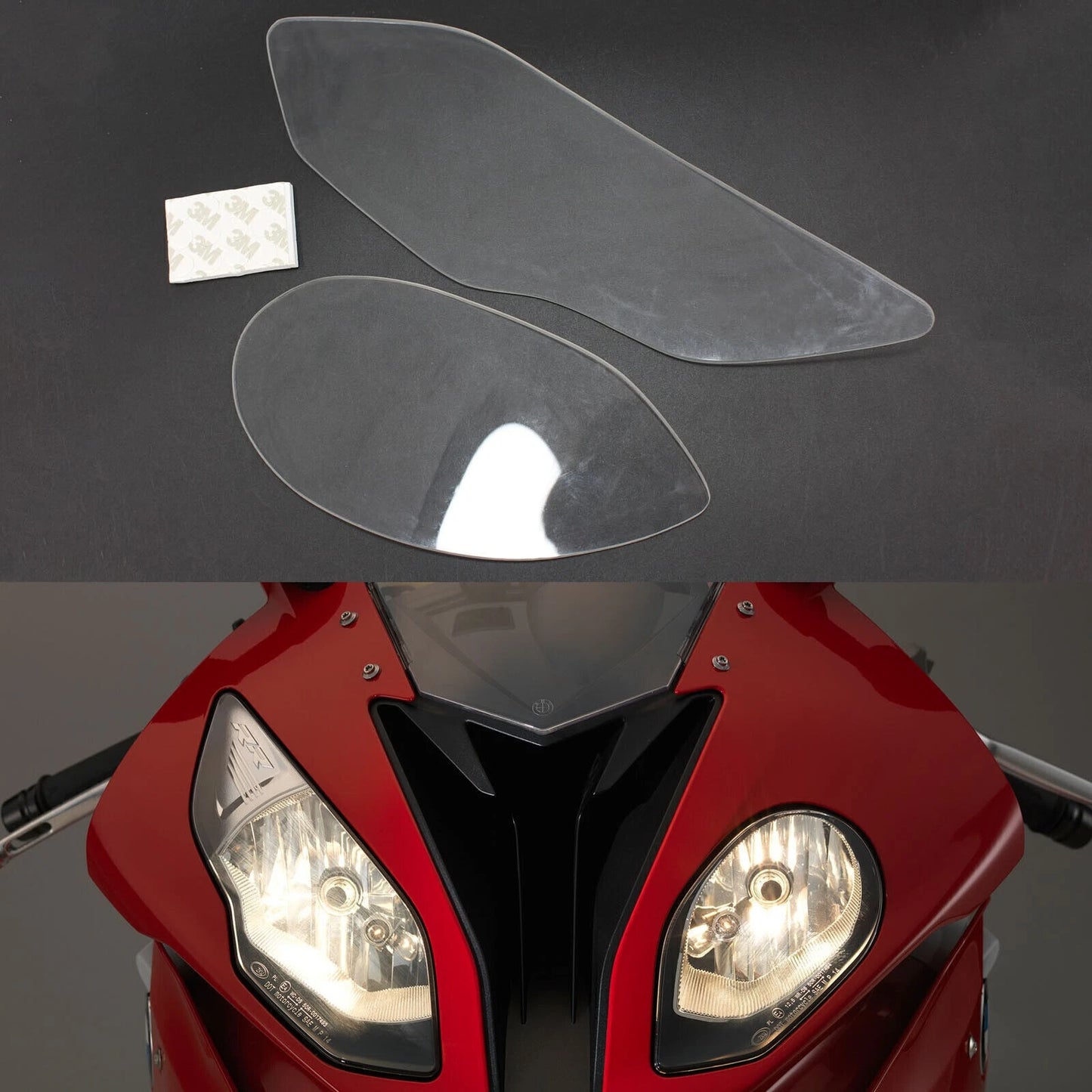 Clear Headlight Guard for Tiger 900 (2020–2023)