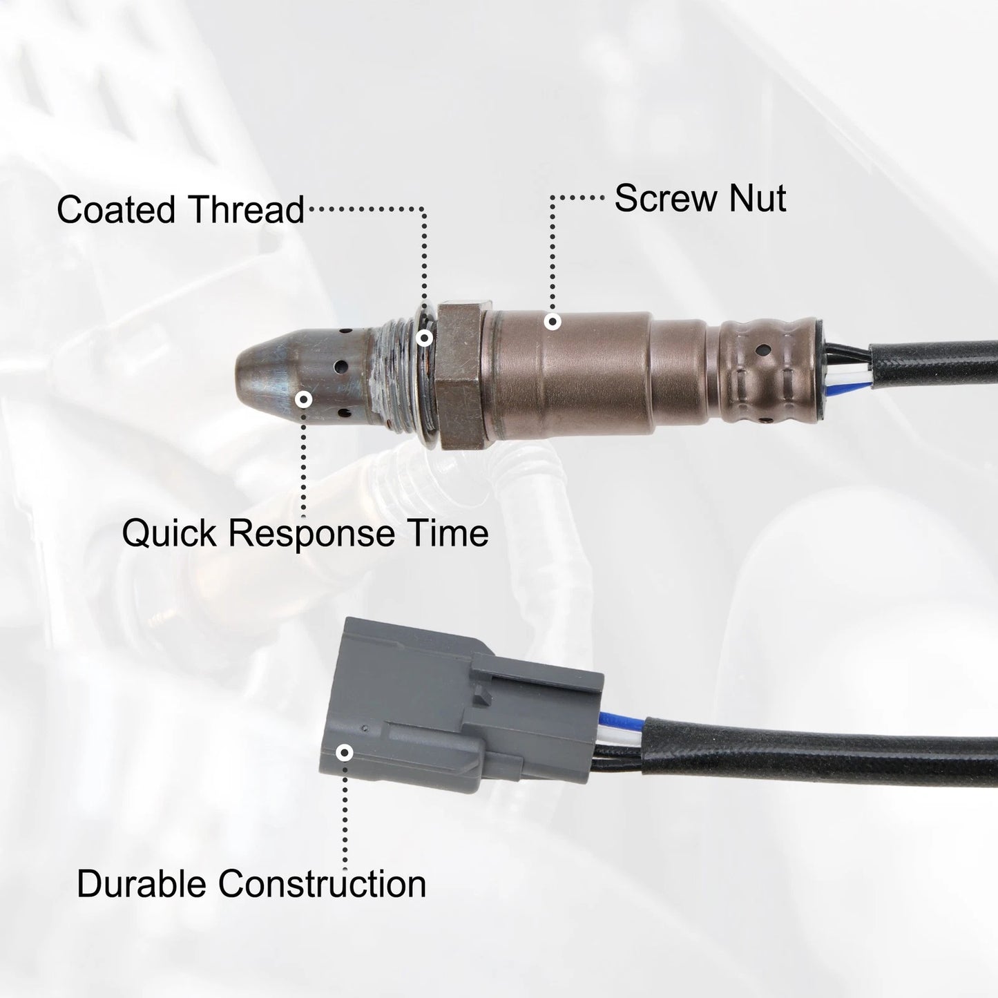 2X Oxygen Sensor for Nissan Altima 3.5L V6 (2002–2006) 2349148