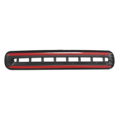 2 x Carbon Fiber Pattern Door AC Outlet Vent Covers for Dodge Challenger (2015-2019)